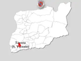 Localização no Município de Arcos de Valdevez