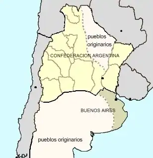 Localização de Estado de Buenos Aires