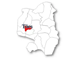 Localização no Município de Armamar