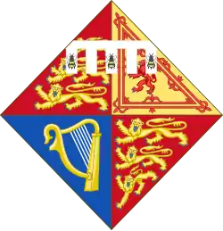 Princesa Beatriz Beatrice (bee thrice/três abelhas) nos pendentes do lambel