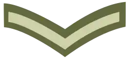 Exército Britânico: Lance corporal / Lance bombardier
