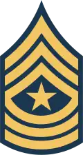 Exército dos EUA (Sargeant Major)