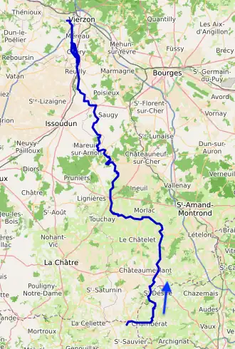 Percurso do rio Arnon