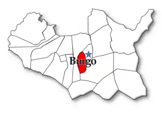 Localização no Município de Arouca