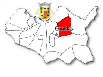 Localização no Município de Arouca