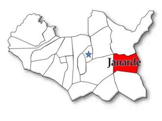 Localização no Município de Arouca