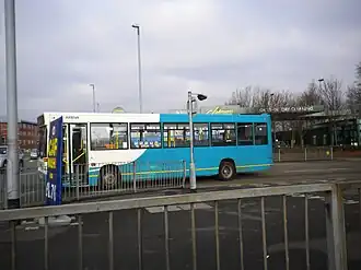 Um ônibus da Arriva Midlands em março de 2010