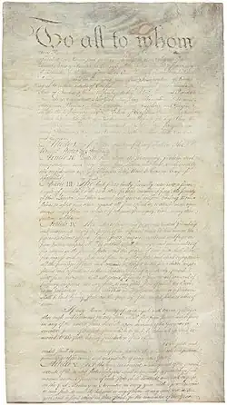 Preâmbulo até o Art. V, Seção 1