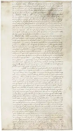 Art. VII até Art. IX, Seção 2