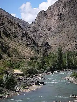 Rio Choruque nos montes Cachecar