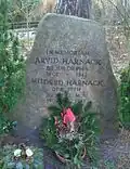 Pedra memorial para Arvid Harnack e Mildred Harnack