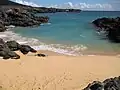 A Enseada dos Órfãos (Comfortless Cove) na ilha de Ascensão