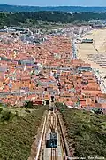 Elevador e vila da Nazaré