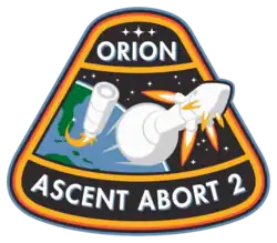 Ascent Abort-2 insignia