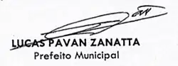Assinatura de Lucas Zanatta