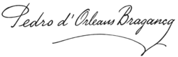 Assinatura de Pedro