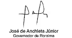 Assinatura de José de Anchieta Júnior