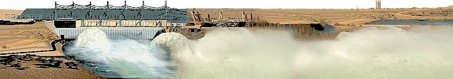 Diagrama Hidroelétrica Aswan Alta