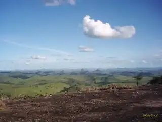Paisagem rural no município