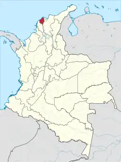 Location of Atlântico
