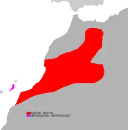 Distribuição geográfica