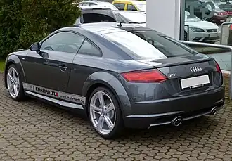 Traseira Audi TT coupé