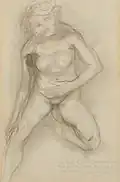 Desenho de Auguste Rodin