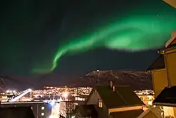 A aurora boreal em Tromsø