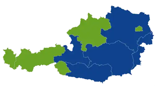 Principal candidato por estado