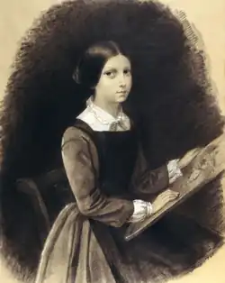 Teresa de Saldanha aos 13 anos, 1851
