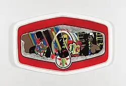 Auto-retrato com Índios Carajás, 1968