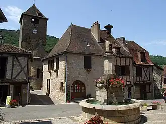 Centro urbano de Autoire