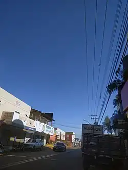 Vista da Avenida Central, junho de 2020.