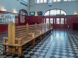 Interior da estação de Avesta