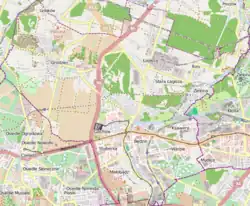 Localização de Będzin na Polónia