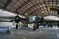 Um B-25 no Museu Aeroespacial de Campo dos Afonsos, base aérea - Rio de Janeiro