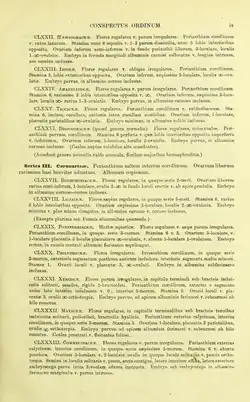 Página de Genera plantarum de Bentham, descrevendo Coronariae