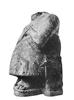 Estátua de Icunsamas, Museu Britânico, BM 60828