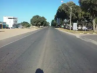 A BR-418 em Posto da Mata