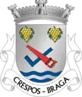 Brasão de armas de Crespos
