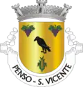 Brasão de armas de Santo Vicente do Penso