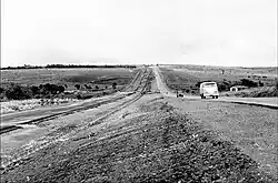 Urbanização da Estrada Parque Taguatinga - EPTG. Fonte: ArPDF, 1966.