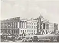 Palácio de Brunswick c. 1840.
