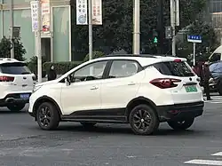 BYD Yuan facelift (EV; without spare tire)