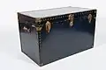 Baú de madeira, parte do acervo do Museu Paulista.