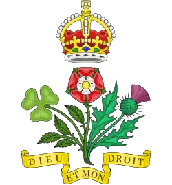 Emblema contemporâneo dos Yeomen Warders.