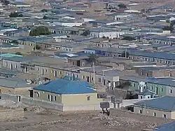 Vista do lado leste da cidade