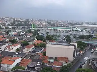Vista para Carrefour e Leroy Merlin
