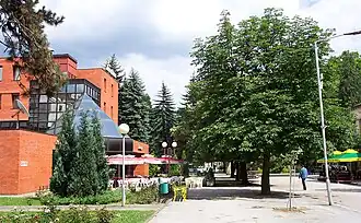 La rue principale de Bajina Bašta