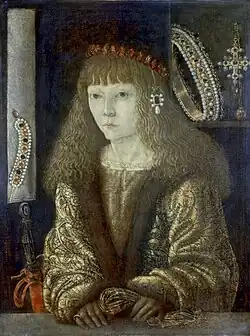 John Corvinus, 1486 (Alte Pinakothek, Munique).